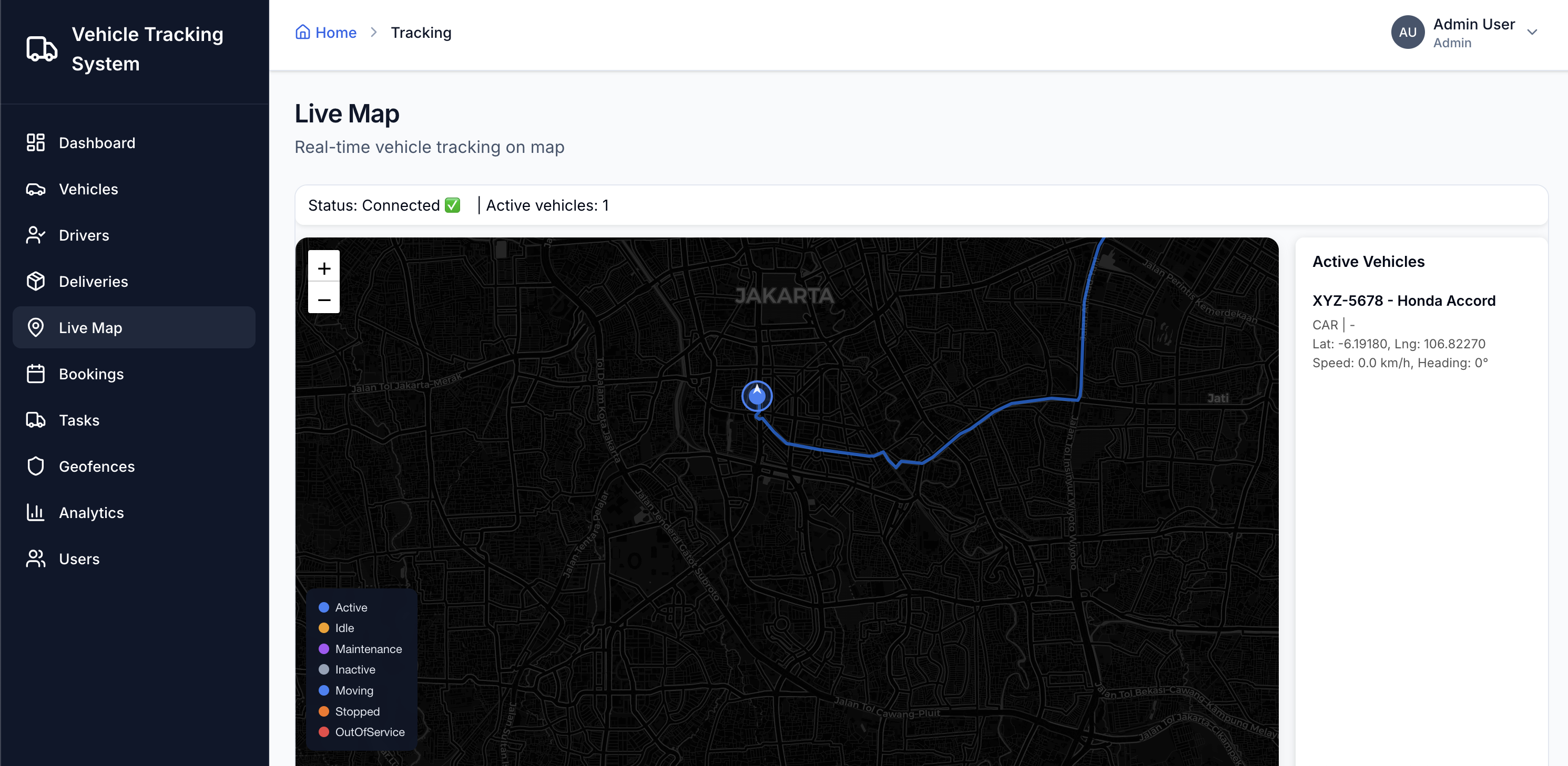 Vehicle Tracking System